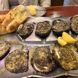 Charbroiled Oysters