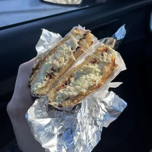 Chicken bacon melt