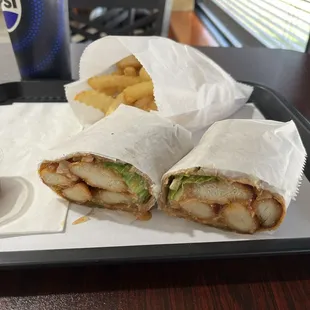 Buffalo Chicken Tender Wrap