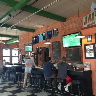 This is the bar area