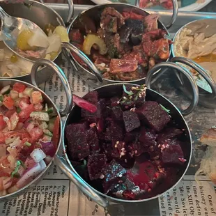 Shabbat dinner- Mezze