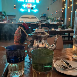 Mint moroccan tea