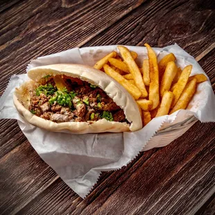 Beef Shawarma Sandwich