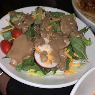 Side salad.