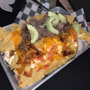 Short Rib Nachos. Excellent.
