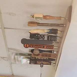 a variety of skis