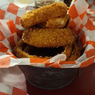 Basket of Onion Rings