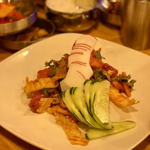 salads, food