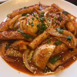 Stir Fried Squid