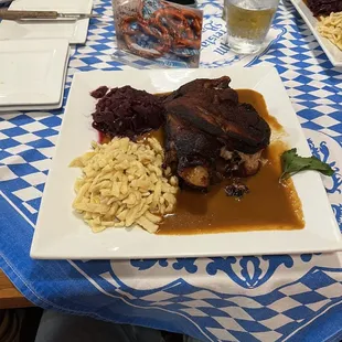 Pork Shank Special - wowza!! This was a special pre-order option for our night reservation.