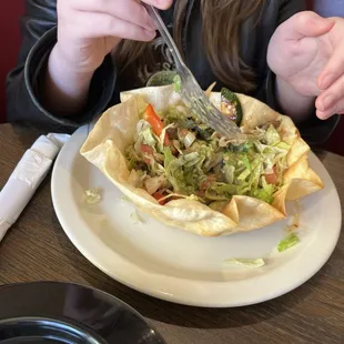 Veggie Taco Salad