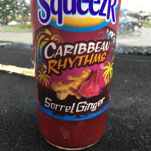 Sorrel drink was delicious with my meal