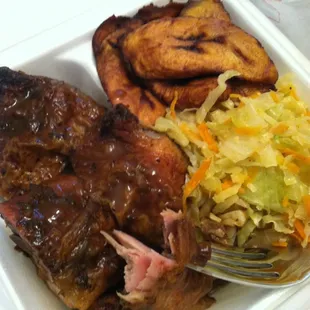Jerk chicken. So tender.