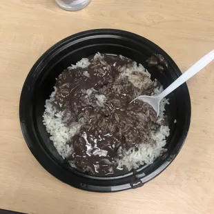 Sos pwa nwa (puréed black beans)