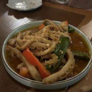 Spicy Beef Tripe