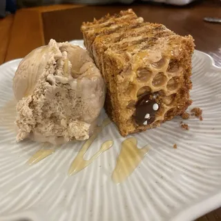 Slice of Not Your Typical Honey Cake