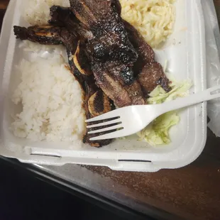 Kalbi plate, ono