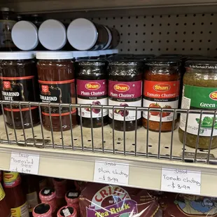 Tomato chutney is nicely spicy