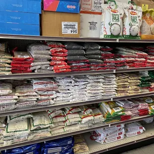 Spectrum of different sizes for everything they sell