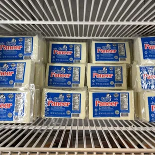 Fresh paneer (they also have frozen, options!)
