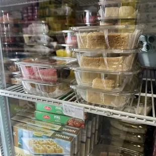 Appetizers and dessert items