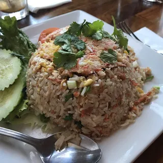 Soft shell Crab fried rice