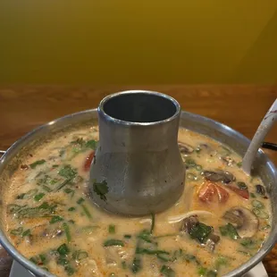 Tom Kha Pot with Chicken