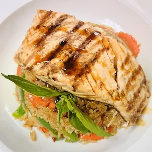 grilled chicken and rice