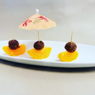 a plate of food