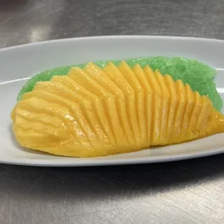 Sticky rice mango