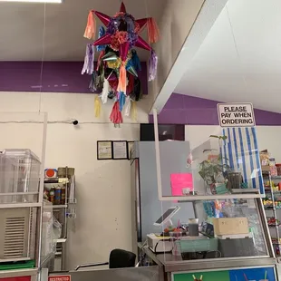 a view of the inside of a store