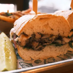 jerk chicken sammie