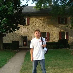 In front of the Jailers Inn.