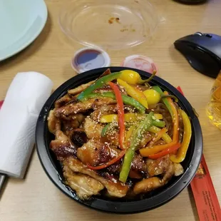 Chicken teriyaki bowl