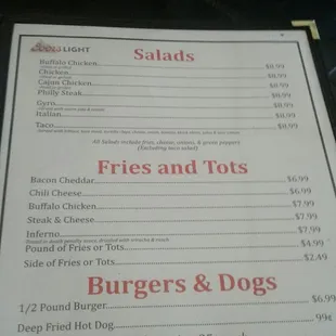 Well that's just one page, great food at the place  .