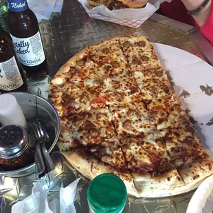 The tasty Alcatraz pizza