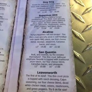 menu, sandwiches