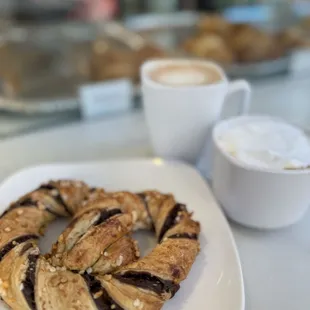 Chocolate Pretzel Croissant