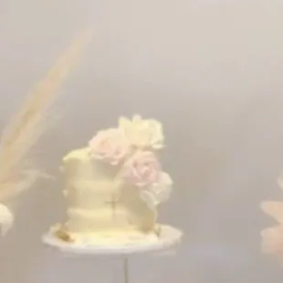 1st Birthday/Baptism cake