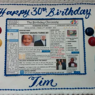 Everyone loved the cake!