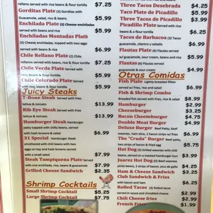 menu, sushi and sashimi