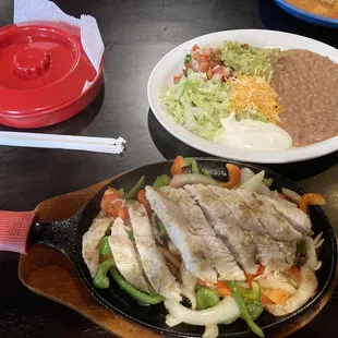 Fish Fajitas were absolutely incredible. Wow