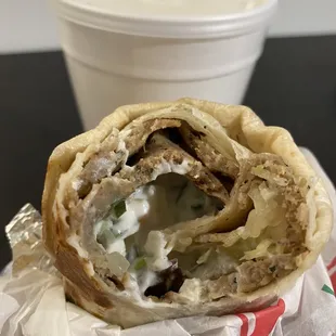 Gyros Burrito