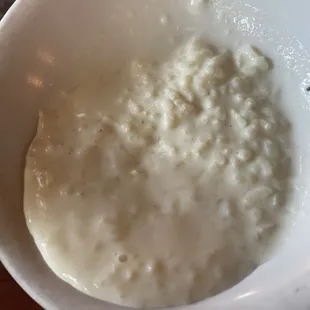 Rice pudding