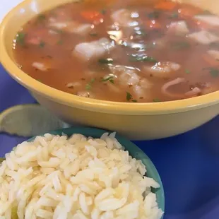 Caldo de Mariscos
