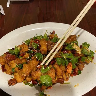 Crispy Hot Spicy Chicken