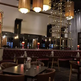 interior, sushi and sashimi