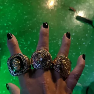 I stole a stranger's rings.