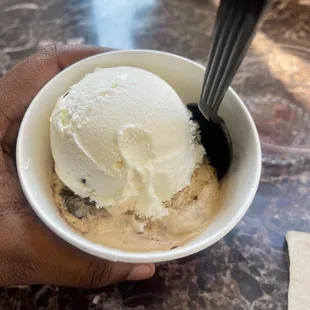 Cappuccino Crunch/Chocolate Chip Cookie Dough