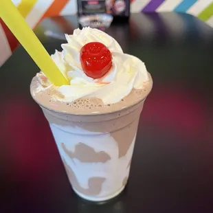 Frozen hot chocolate